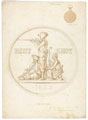 Design for Army Best Shot Medal, 1888