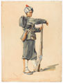 Sepoy, 23rd Regiment of Bombay (Light) Infantry, 1890 (c)