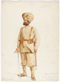 Jemadar Heera Singh, a Native Officer, 14th Sikhs, Field Service Order, 1890 (c)
