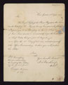 Letter from Horse Guards instructing Hugh Gordon to join his unit at Musselburgh on or before 10 October 1813