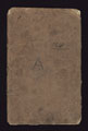 Two manuscript commonplace books, 1818 (c)