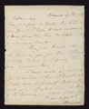 Letter from Reverend Samuel Briscoe from to his sister Mary Briscoe in Stockport, 8 April 1813