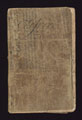 Pay book of French soldier killed at the Battle of Waterloo, 1815