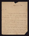Letter from Lord Cornwallis to Major General Henry Fox, 4 December 1803