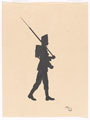 Sapper in marching order, Queen Victoria's Own Sappers and Miners, 1928