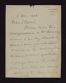 Letter from Field Marshal Lord Roberts to Ellison, 9 December 1904