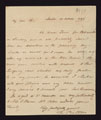 Letter from Lieutenant-Colonel Thomas Picton to J R Stokes, 13 October 1796