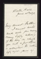 Manuscript letter from Henry Leeke to his father William, 18 June 1873