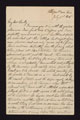 Letter written by Major Willliam Turner, 13th (Light) Dragoons, 3 July 1815.