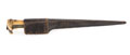 Pesh-kabz knife scabbard, Indian Police, no date