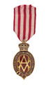 Albert Medal in Gold, awarded to Corporal James McCarthy, 1st Battalion, Royal Irish Regiment, 24 January 1918