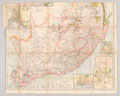 Map of South Africa, Boer War, 1900 (c)