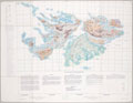 Map of the Falkland Islands, 1982