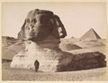 The Sphinx at Giza, Egypt, 1885