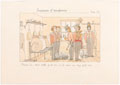 'Inspection of Necessaries', from 'Scenes of life in an Infantry Regiment', 1850 (c)