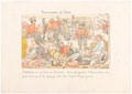 'Embarkation of Troops', from 'Scenes of life in an Infantry Regiment', 1850 (c)