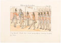 'Half yearly Inspection', from 'Scenes of life in an Infantry Regiment', 1850 (c)