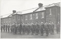 Passing out parade, The Middlesex Regimental Depot, Mill Hill, London, 1955