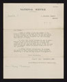 Letter concerning Mary Charteris's interview for the Women's Army Auxiliary Corps, 7 May 1917 for clerical work in France