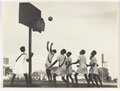 Sappers of the Royal Indian Engineers playing basketball, 1920-1945 (c)