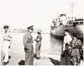 Lieutenant General Sir Hugh Stockwell at Port Said, 1956