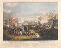 Death of the Duke Frederick William of Brunswick-Oels at Quatre Bras the 16th June 1815