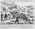 'Rout of the English from the town of Taganrog, 22nd May 1855'