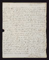 Letter from Lieutenant Standish O'Grady to his father the 1st Viscount Guillamore, 27 February 1816