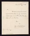 Letter from Greenwood Cox and Company to Captain Standish O'Grady, 13 August 1817
