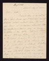 Manuscript letter from Lieutenant William Cowper Coles to his father Charles Coles in Hampshire, 3 May 1808