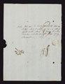 Manuscript note from Lieutenant William Cowper Coles, 40th (2nd Somerset) Regiment of Foot, 1808 (c)