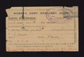 Leave of absence form and passes, 30 April 1918