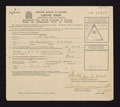 Leave pass for Paris granted to M. Sanders, Queen Mary's Army Auxiliary Corps, 31 October to 31 November 1918