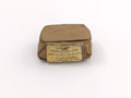 Block of khaki Blanco cleaning powder, 1950s (c)