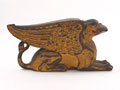 Carved griffin from the Residency at Lucknow, 1857