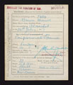 Discharge certificate for Worker Maud Brown, Queen Mary's Army Auxiliary Corps, 1919