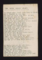 Poem possibly by Betty Mould, Queen Mary's Army Auxiliary Corps, 1919  (c)