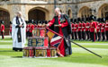 Presentation of new colours to 1st Battalion The Welsh Guards at Windsor Castle,  30 April 2015