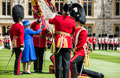 Presentation of new colours to 1st Battalion The Welsh Guards at Windsor Castle,  30 April 2015