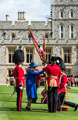 Presentation of new colours to the 1st Battalion Welsh Guards at Windsor Castle,  30 April 2015