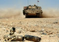Scimitar CVR(T) light reconnaissance tank, Household Cavalry Regiment, Helmand Province, Afghanistan, 2008