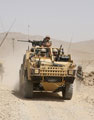 3rd Battalion, Parachute Regiment patrol along the convoy route near Kajaki, Operation EAGLE'S SUMMIT (OQAB TSUKA), 2008