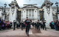 Royal Gurkha Rifles changing the guard at Buckingham Palace, London, 2015