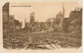 'The Orchard Street, Ypres, 22 June 1915', postcard photograph, 1916 (c)