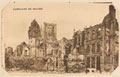 'The Townhall after the bombardment', Ypres, West Flanders, 1916 (c)