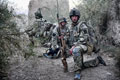 'A' Company, 1st Battalion, Royal Irish Regiment on patrol, Helmand Province, Afghanistan, 2010