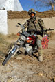 A soldier from 'D' Company, 2nd Battalion, The Parachute Regiment, Helmand Province, 2011