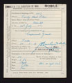 Discharge certificate of Maud Lilian Emsley, Queen Mary's Army Auxiliary Corps, 23 August 1919
