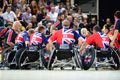 Wheelchair basketball at the inaugural Invictus Games, 2014