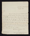 Letter to Lieutenant William Henry Hare, 51st (2nd Yorkshire, West Riding) Regiment of Foot (Light Infantry) from John Kennell and Son,  Soho Square, London, 2 April 1816